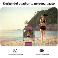 Carica l'immagine nel visualizzatore di Gallery, Blackview Smartwatch Uomo Donna, Effettua e Rispondi alle Chiamate,1,85'' Orologio Intelligente Fitness,Cardiofrequenzim
