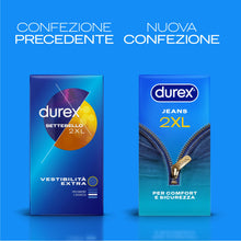 Carica l'immagine nel visualizzatore di Gallery, Durex Jeans 2XL, Preservativi XXL, 20 Profilattici