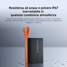 Carica l'immagine nel visualizzatore di Gallery, XIAOMI Sound Pocket Cassa Bluetooth Portatile 5W, Design Mini Compatto, 10 Ore di Autonomia, IP67 Waterproof, TWS Pairin