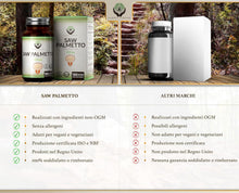 Carica l'immagine nel visualizzatore di Gallery, EN Serenoa Repens 320mg con Zinco, Saw Palmetto Prostata, 180 Capsule