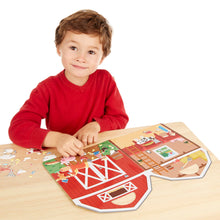 Carica l'immagine nel visualizzatore di Gallery, Melissa &amp; Doug Libro Adesivi Attacca e Stacca - Stickers Riutilizzabili Tema Fattoria, Regali per Feste, Regalo per Bamb