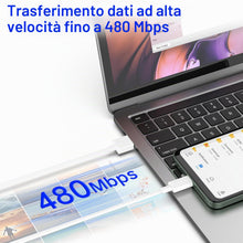 Carica l'immagine nel visualizzatore di Gallery, Cavo Turbo Charge per Xiaomi 120W, Cavo USB-C 6A Quick &amp; Hyper Charge Android Auto, Cavo USB-C 67W Mi Turbo 90W, 67W, 45