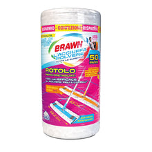 Carica l'immagine nel visualizzatore di Gallery, Brawn Acciuffapolvere HQ Rotolo con Panni Pretagliati per Scope Standard e Scope Maxi, Tessuto in Texture 3D ad Alto Spe