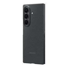 Carica l'immagine nel visualizzatore di Gallery, Samsung Carbon Shield Case Custodia protettiva in fibra aramidica per Galaxy Z Fold7, 2 pellicole schermo anteriore incl