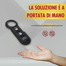 Carica l'immagine nel visualizzatore di Gallery, Gommino Chiave 3 Tasti per Telecomando Compatibile con Fiat 500 Panda Punto