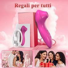 Carica l'immagine nel visualizzatore di Gallery, Vibratore Succhia Clitoride per Squirt Stimolatore Clitoride Femminile