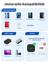 Carica l'immagine nel visualizzatore di Gallery, Acecene Cavo Lightning USB C [confezione da 2], cavo di ricarica per iPhone