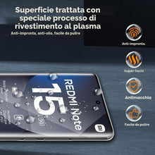 Carica l'immagine nel visualizzatore di Gallery, Locofun Pellicola Vetro Temperato per Xiaomi Redmi Note 15 5G/ Poco M8 e Protezione Lente Fotocamera, Durezza 9H Schermo