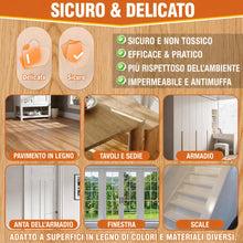 Carica l'immagine nel visualizzatore di Gallery, Stucco per Legno Bianco, Verniciabile e Levigabile Stucco per Legno Riempitivo per Crepe, Buchi e Danni, Basso Odore e R