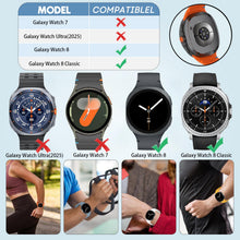 Carica l'immagine nel visualizzatore di Gallery, BDIG 6 Pezzi Cinturino Sportivo Compatibile con Samsung Galaxy Watch 9/8/8 Classic,Cinturini Silicone Morbido Ricambio U