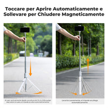 Carica l'immagine nel visualizzatore di Gallery, K&amp;F CONCEPT 175cm Bastone Selfie Treppiede Smartphone Auto-Apertura