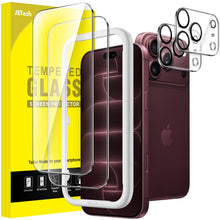 Carica l'immagine nel visualizzatore di Gallery, JETech Pellicola Protettiva + Obiettivo Fotocamera per iPhone 18 Pro