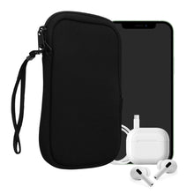 Carica l'immagine nel visualizzatore di Gallery, kwmobile Custodia in Neoprene con Zip per Smartphone L - 6,5" - Astuccio Portacellulare a Sacchetto con Cerniera - Borsa