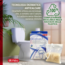 Carica l'immagine nel visualizzatore di Gallery, DR.NEU - Sfere Anticalcare per Cassetta WC Esterna e da Incasso Cleanballs