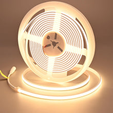 Carica l'immagine nel visualizzatore di Gallery, GOMING 24V 5M Neon COB Striscia LED Bianco Caldo 3000K IP67 Impermeabile