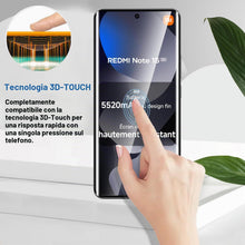 Carica l'immagine nel visualizzatore di Gallery, 2+2 3D Vetro Temperato per Xiaomi Redmi Note 15 4G/5G Pellicola