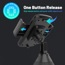Carica l'immagine nel visualizzatore di Gallery, SEEKONE Supporto Universale per Cellulare per Auto, Portabevande per Smartphone, per Auto, Adatto a tutti gli smartphone