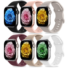 Carica l'immagine nel visualizzatore di Gallery, Coiwxmoi 6 Pezzi Cinturino Compatibile con Cinturini Apple Watch 40mm 41mm 38mm 42mm 44mm 45mm 46mm 49mm Donna Uomo, Spo