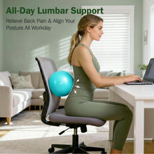 Carica l'immagine nel visualizzatore di Gallery, Slim Panda Palla Pilates Piccola,23-25cm Anti Scoppio Antiscivolo Palla Ginnastica con Cannuccia Gonfiabile,Soft PVC Pal