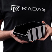 Carica l'immagine nel visualizzatore di Gallery, KADAX Contenitori Impilabili Per Pannello Porta Attrezzi da Parete, Cassette di Plastica per Minuteria, Scatole per Offi