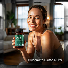 Carica l'immagine nel visualizzatore di Gallery, CLA 3000mg per Dose, 180 Softgel Vegane, 80% di Acido Linoleico Coniugato