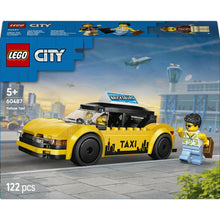 Carica l'immagine nel visualizzatore di Gallery, LEGO City Taxi giallo 60487