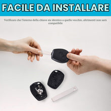 Carica l'immagine nel visualizzatore di Gallery, Guscio Chiave per Renault Clio 3 Kangoo Master Modus Trafic Twingo Wind | 2 Tasti | Telecomando