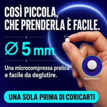 Carica l'immagine nel visualizzatore di Gallery, Melatonina Per Dormire 1 mg – 450 Microcompresse – Melatonina Pura con Lavanda e Zinco – Integratore Sonno per Ridurre i