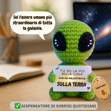 Carica l'immagine nel visualizzatore di Gallery, Alieno Positivo© | Regalo Originale e Divertente | Compleanno Donna, Uomo, Ragazza, Ragazzo, Figlia, Figlio, Bambino | S
