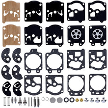 Carica l'immagine nel visualizzatore di Gallery, 2 Pezzi Kit Riparazione Carburatore con Membrane e Guarnizioni per Serie WA WT WY WZ, Compatibile con K10-WAT 95-526, Ri