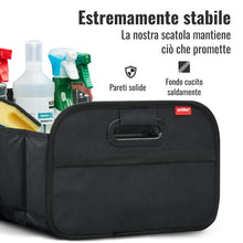Carica l'immagine nel visualizzatore di Gallery, achilles Organizer Bagagliaio Auto - 23L Portaoggetti Pieghevole - Accessori Auto Interno - Organizer Macchina Spazioso 