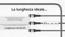 Carica l'immagine nel visualizzatore di Gallery, Energizer Cavo Lightning USB-A 1,2 m, Connettori Metallo, Certificato MFi