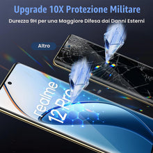 Carica l'immagine nel visualizzatore di Gallery, Aerku Pellicola Vetro Temperato per Realme 12 Pro/Realme 12 Pro Plus