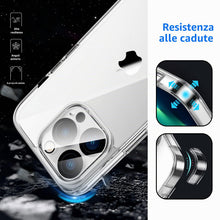 Carica l'immagine nel visualizzatore di Gallery, JETech Cover 5 in 1 per iPhone 13 Pro, Anti-Ingiallimento, Trasparente