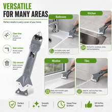 Carica l'immagine nel visualizzatore di Gallery, Raschietto Spatola Silicone 5 in 1 Professionale, Testa in Metallo, Bianco