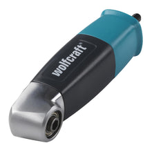 Carica l'immagine nel visualizzatore di Gallery, wolfcraft Avvitatore Angolare - Adattatore per Trapano - Forare e Avvitare Facilmente con un Angolo di 90° - Attacco Esa