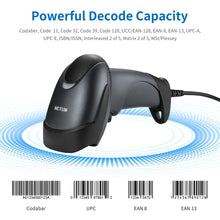 Carica l'immagine nel visualizzatore di Gallery, NETUM Lettore Codici Barcode Scanner Bar Code Reader a Barre Universale Laser 1D Ottico con Cavo USB per Computer/Notebo