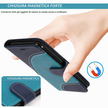 Carica l'immagine nel visualizzatore di Gallery, Cover per Motorola Edge 40 Neo, Custodia in PU Pelle Portafoglio, Magnetica Cover a Libro con Slot per Schede per Motoro