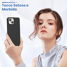 Carica l'immagine nel visualizzatore di Gallery, Cover per iPhone 13/14 con Cordino, Morbido TPU Silicone Case con Laccio Tracolla, Regolabile e Rimovibile, Antiurto Ant