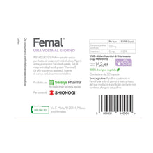 Carica l'immagine nel visualizzatore di Gallery, Femal Menopausa, Integratore Non Ormonale di Origine Vegetale 30 Capsule