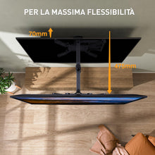 Carica l'immagine nel visualizzatore di Gallery, Perlegear Supporto da Parete per TV da 26 a 65 Pollici, Staffa TV con Braccio Girevole ed Estendibile, Max VESA 400x400,
