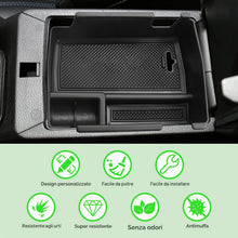 Carica l'immagine nel visualizzatore di Gallery, GAFAT Compatibile con Alfa Romeo Tonale 2022-2026 2027 Contenitore Portaoggetti Console Centrale, Organizer Vano Portaog