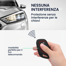 Carica l'immagine nel visualizzatore di Gallery, kwmobile Cover Chiavi Auto Compatibile con MG 3-pulsanti ZS MG4 MG5 MG6 - Custodia Protettiva Chiave Auto Copri Telecoma