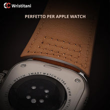 Carica l'immagine nel visualizzatore di Gallery, Wristitani Cinturino Pelle Vintage per Apple Watch 44/45/46/49/40/41/42mm