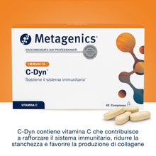 Carica l'immagine nel visualizzatore di Gallery, Metagenics C-Dyn NFI - Vitamina C per il Sistema Immunitario - 45 Compresse