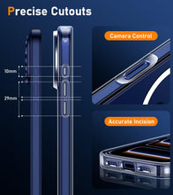 Carica l'immagine nel visualizzatore di Gallery, ivencase Magnetica Cover per iPhone 17 Pro Max con 2 Vetro Temperato e 2 Vetro Fotocamera, Compatibile con MagSafe Hard 
