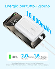 Carica l'immagine nel visualizzatore di Gallery, Anker Power Bank MagSafe 10000mAh Wireless