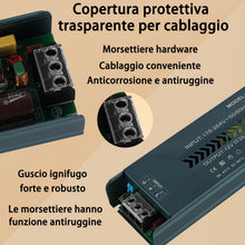 Carica l'immagine nel visualizzatore di Gallery, Alimentatore switching LED sottile per ingegneria domestica 8.3A 12V 100W ingresso driver trasformatore AC110V AC220V a 