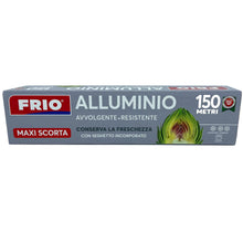 Carica l'immagine nel visualizzatore di Gallery, FRIO Alluminio per Alimenti Rotolo 150 m con Seghetto