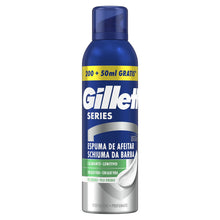 Carica l'immagine nel visualizzatore di Gallery, Gillette Series la Schiuma da Barba Lenitiva con Aloe Vera, per Pelli Sensibili, Protezione Completa Contro le Irritazio